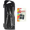 Botti Electronic BOTTI Kit pcs 6 Balaustrone in metallo professionale con apertura rapida e aste snodabili, con prolunga, extra temperamine e mine per scuola media superiore tecnico Made in Italy