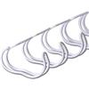 Kopierladen Karnath GmbH Spirale metallica per rilegatura passo 2:1 (23 anelli), bianco, 9,5 mm, 100 pezzi, per circa 75 pagine
