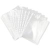 Netuno 100x buste trasparenti lucide A4 210x 297 mm buste per rilegatura busta perforata in polipropilene busta forata in plastica copertina per raccoglitore ad anelli