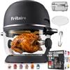 Fritaire - Friggitrice ad aria nera, atossico per 3-5 persone con visibilità 360, facile autopulente, senza Teflon e BPA, vortice per cucinare uniformemente, girarrosto, arrosto, cuocere, disidratare.