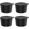 Whychstore Per Kitchenaid - Confezione da 4 vassoi in silicone per creare ghiaccio rasato con facilità