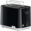 Braun Breakfast1 Tostapane a doppia fessura, Tostafette con 8 Livelli di Tostatura e Funzione Scongelamento, 900 W, HT1010BK, Plastica, Nero