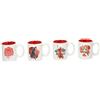 SD Toys - Set 4 Tasses Expresso Star Wars Les Derniers Jedi - First Order - 8435450200656