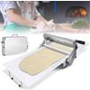 ZHPPED Macchina per la stesura di pasta pieghevole, sfogliatrice manuale per pasta e rullo per fondente, attrezzatura per panetteria commerciale pieghevole con spessore regolabile,Model300