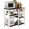 soges Microonde Scaffali Stazione di Lavoro Cucina Armadio per la Conservazione Mensola della Cucina W5S-Sch-SF