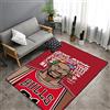 NUTANS Tappeto, stampa 3D NBA basket tappeti, tappetini alla moda per la camera da letto dei ragazzi 60 * 90cm