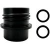 Newyuan Adattatore per bottiglia d'acqua da 28 mm di diametro, compatibile con macchine per soda stream, adattatore per bottiglie d'acqua frizzante