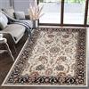 Mazovia Tappeto Salotto Moderno Pelo Corto - Tappeti Moderni Soggiorno - Tappeti Camera da Letto - Tappeti Grandi Dimesnioni - Motivo Orientale Ornamenti Tradizionali - Grigio Beige - 80x150 cm