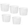 AlcoFermBrew 5 x Forma plastica per formaggio 8.2 x 6.8cm - Stampo per formaggio, Forme e fuscelle, Forme formaggio