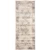 Mazovia Tappeto per Corridoio - Passatoia Corridoio Moderne Vintage - Tappeto a pelo Corto per Ingresso, Salotto - Certificato Oeko-Tex - Corridore a Metro - 80x300 cm Grigio