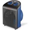 Virsus Termoventilatore Hermes portatile 1000-2000 watt 3632, misura 19x13x25 cm, basso consumo, 2 livelli di potenza, scaldino elettrico scaldabagno con funzione Caldo e Freddo, Vari Colori (blu)