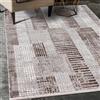 Mazovia Tappeto Salotto Moderno Pelo Corto - Classico Tappeti Soggiorno Originali - Tappeti Camera da Letto - Tappeto con Frange - Tappeti Salotto Motivo Geometrico Beige 80x150cm