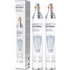 AquaFloow Cilindro CO₂ per Gasatore d'acqua Premium 600 ml, Cartuccia per Acqua Frizzante, Cilindro fino a 60 L, Ricambio Compatibile con SodaStream, Aarke- 2 pezzi