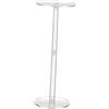 Sharplace Supporto per fiori trasparente, alto vaso in acrilico, espositore decorativo da 9 pollici, centrotavola per matrimoni, accessorio per la decorazione, 80 Cm