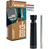 Airtender Aeratore per vino in acciaio inox - decanter - più sapore - senza BPA BPS - confezione regalo