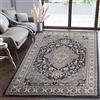 Mazovia Tappeto Salotto Moderno Pelo Corto - Tappeti Moderni Soggiorno - Tappeti Camera da Letto - Tappeti Salotto Grandi Dimesnioni - Motivo Orientale - Grigio - 200x300 cm
