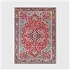 BUANFUA Tappeto Home Elegante Tappeto Zerbino Scendiletto Tappeti Runner 45X75CMPersian clan vento rosso Home Tappeto di Design Soggiorno Salotto Moderno Tappeti cameretta