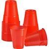 Generico 1000 Samicash Bicchieri Rossi Plastica 180 ml Bicchieri Plastica Rossi per Natale Capodanno Feste ed Eventi