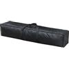 Niceminiwall Borsa Jumbo per tappeti, in tessuto Oxford, con coulisse, per spostare e proteggere tappeti interni ed esterni (120 x 20 x 20 cm, nero)