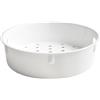 Lecreatekit Cestello per cottura a vapore, in plastica, resistente alle alte temperature, per cuociriso, utensili da cucina (4L-5L)