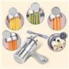 KIMISS 1 Manuale Portatile, Macchina per Fare la Pressione con Spremiagrumi per Noodle Maker Ramen+noodle+maker Passatelli Pasta in Acciaio Inossidabile