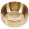 INOOMP Ciotola in Ottone Pentagramma Tripla per Offerte Rituali Wicca Bruciatore Incenso e Portacandele Decorazione Altare per Cerimonie e Meditazione