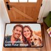 Cinknots Zerbino Personalizzato con Foto, Logo e Scritte, Tappeto personalizzato Lavabile in Lavatrice Antiscivolo, Zerbini Personalizzati Adatto per Casa e Uso Esterno Protetto (40 x 60 cm)