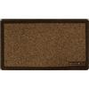 SaRani Tappeto da Ingresso, Runner Cucina con Gomma Antiscivolo Bordato Lavabile Rettangolare (Misura: 50x115 cm, Marrone scuro)