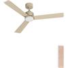 CREATE / WIND MODERN M/Ventilatore da soffitto con luce sabbia con telecomando / 40W, Luce LED 3 temperature, Ø132 cm, 6 velocità, funzione estate-inverno