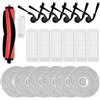 Generic Kit di accessori di ricambio compatibile con Xiaomi Robot Vacuum S40 Pro (OV71GL) - Include 1 spazzola principale, 6 spazzole laterali, 6 filtri HEPA e 6 panni per mocio, accessori parti di ricambio