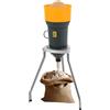 chennnls Macinino elettrico per cereali con 5 setacci, granturco elettrico, grano secco, mais, riso e spezie, 1300 W, 220 V (25 l)