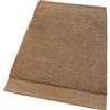 emmevi Tappeto Scendiletto Camera Doccia Bagno Morbido Puro Cotone Assorbente Antiscivolo 60x120 Marrone