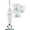 DIERRESTORE - Aspirapolvere Folletto Vk 220s, 700W, NUOVA E ORIGINALE - Con 2 Anni Sacchetti Originali, Motore a 60.000 Giri/min - Struttura Termoplastica, 160 hPa - Certificato TÜV 2