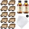 Pasticceria Fraccaro 1932 Kit Stampo per Colomba (10pz - 500gr) + Aroma per Colombe Fraccaro (2pz - 100 ml) + Sacchetto (10 pz), Stampi di Carta di Pura Cellulosa ideale per l'uso in Forno, resistente al calore 200°C