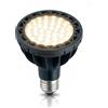Planetitaly Lampada E27 35W luce LED 3150 lumen resa 315W lampadina PAR30 230V colore Nero (6000K)