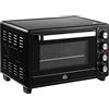 HOMCOM Fornetto Elettrico 32L Regolazione Temperatura e Timer, 3 Modalità di Cottura e Accessori, 1600W, 52.2x38.1x33.5cm, Nero