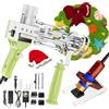 Helangel Tufting,Helangel Pistola Tufting 2 in 1 Pistola A Tumbler 5-40 Passaggi/S Tufting Gun Elettrico 7-21 mm Regolabile Macchina Per Maglieria Tappeti per Christmas Artigianato Tappeto Abbigliamento