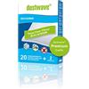 dustwave® - 20 sacchetti per aspirapolvere premium adatti per Electrolux - Mondo Z 1128 Aspirapolvere - Sacchetti in microfibra multistrato Made in Germany, con microfiltro