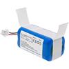 LOKLNEYK Batteria Di Ricambio Da 12,8 V, 1800 MAh, 2000 MAh, Compatibile Con Lefant, M210, M210B, M210P, M213, M213S, Parti For Aspirapolvere Robot(2000mAh)