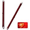 Generico R7S Lampada Alogena 254mm 1000W Dimmerabile, Lampadina Riscaldante Rosso Risparmio Energetico COB Lineare Luce 1000Lm, Illuminazione Fascio 360° Lampadine Infrarossi R7S,254mm 1000w,2Packs