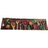 Generico Tappeto Cucina Antiscivolo Lavabile Lungo 50x180 cm Antimacchia Bordato Girasoli, Limoni, Spezie, Lavanda (Spezie)