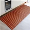 CosìCasa Tappeto Bamboo Cucina Legno Eco-Sostenibile Versatile Antiscivolo Lavabile [Per Tappeto Bagno, Passatoia o Esterno 50X75 cm, Natural - Rustic]