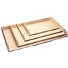 Euroshoppingonline Tavoliere spianatoia asse per impastare in Legno multistrato tavola stendipasta per Pasta Fresca con Bordi Laterali impasto pizza (75x50 Con Bordi)