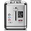 Solis Tostapane Flex (tipo 8004) - Tostapane in acciaio inox premium con 7 programmi, ampie fessure, display LCD e panino - godimento croccante con potenza 950 W