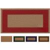 SERDECO DECORACION. Zerbino in cocco naturale. Premium con bordo antiscivolo per interni ed esterni. (Rosso, 70 x 120 cm. 17 mm)