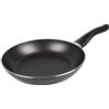 STONELINE VERY TITAN Made in Germany Padella 24 cm, Padella Antiaderente per Tutti i Tipi di Piani Cottura anche a Induzione e Forno, Padella Induzione per Cucinare con Poco Grasso, Nero