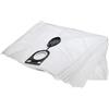 vhbw 10x sacchetto compatibile con Starmix ISP iPulse L-1635 BASIC, ISP iPulse M-1635 SAFE/PLUS aspirapolvere - 43cm x 32cm Bianco