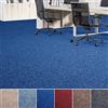 Floordirekt Tappeto modello Malta, rivestimento per pavimento in tessuto non tessuto agugliato per casa e ufficio, isolante dal freddo e fonoassorbente (200 x 500 cm, colore: blu scuro)