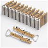 Customaster 100 Pezzi Cavatappi Personalizzato - Apribottiglie Personalizzato Bomboniere Matrimonio Originali | Cavatappi Vino Regali con Nome