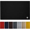 Olivo Tappeti OLIVO.shop | FORMULA Tappeto cotone cucina, Tappeto passatoia cucina cotone lavabile, Tappeto cucina lavabile, vari colori e misure (NERO, 55x115 cm)